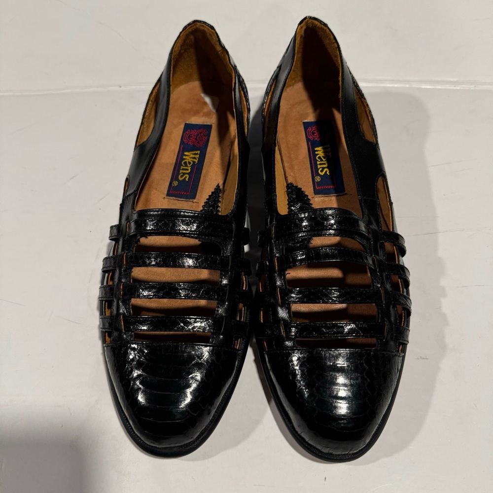 Wens Genuine Snake Skin Shoes Size 7.5